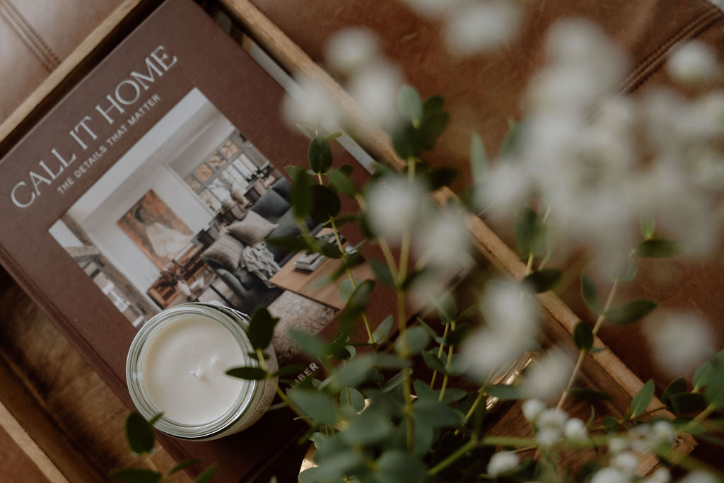 8oz Soy Coconut Candle - Gracie Lily - Bobes Candle Co.