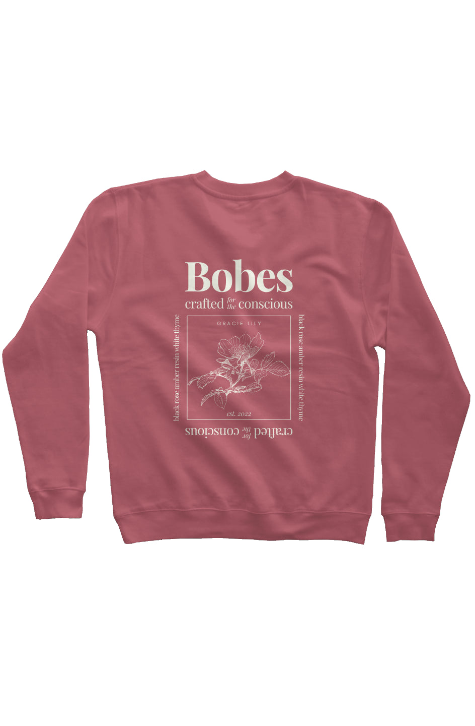 Bobes Candle Co. - Gracie Lily - Pigment Dyed Crew